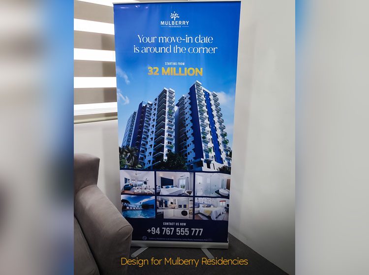 Mulberry Residence Colombo Branding By Ramesh Kanishka